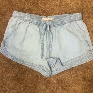 Blue soft comfy shorts. Size M
